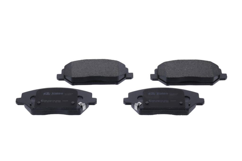 Jeu de 4 plaquettes de frein VALEO ref. 610459
